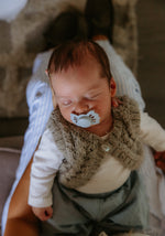 Frigg | Fopspeen | Baby's First Pacifier Pack  Powder Blue