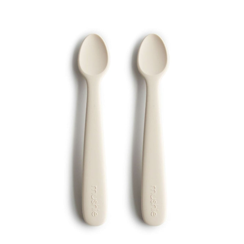 Mushie | Bestek | Baby Spoon - Ivory
