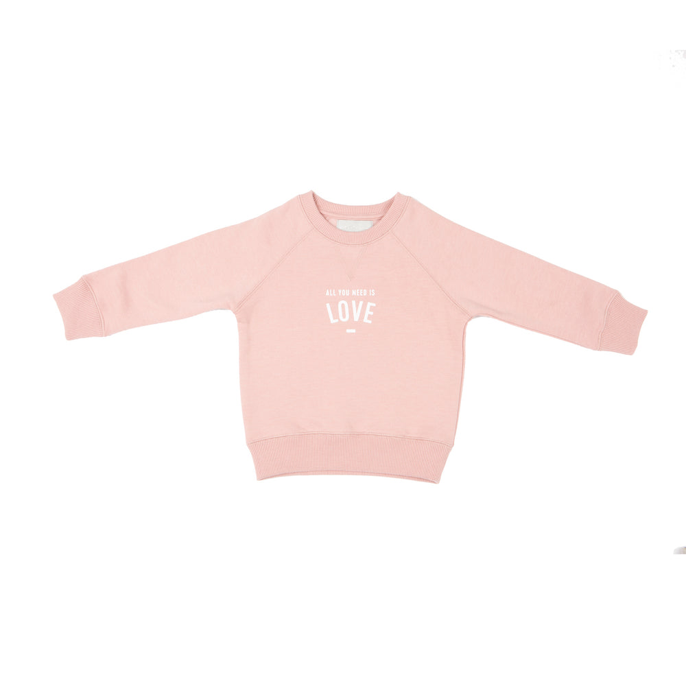Bob & Blossom | Sweater | all you need is love 80- 110/116