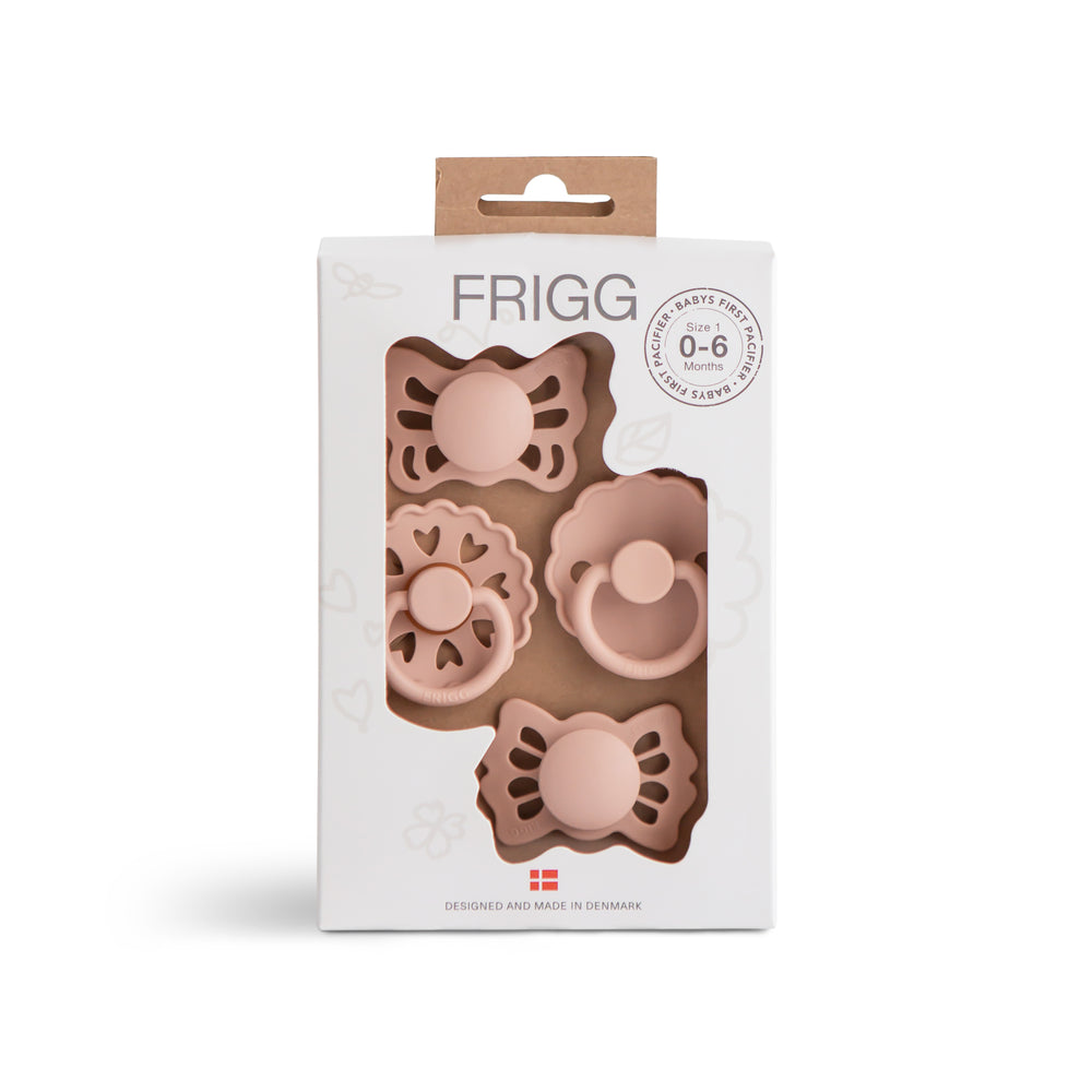 Frigg | Fopspeen | Baby's First Pacifier Pack Blush