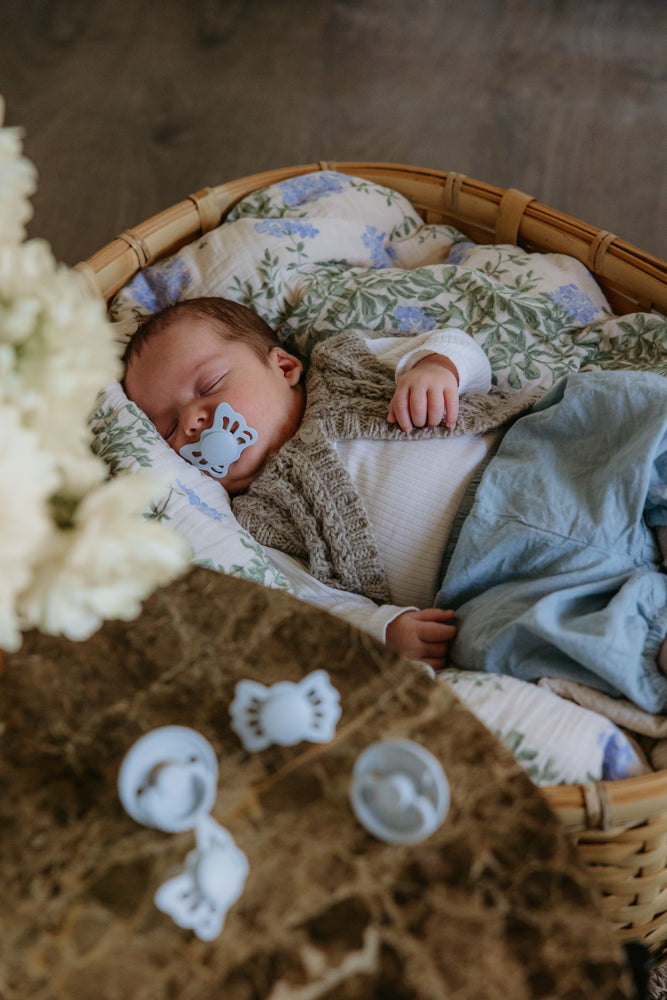 Frigg | Fopspeen | Baby's First Pacifier Pack  Powder Blue