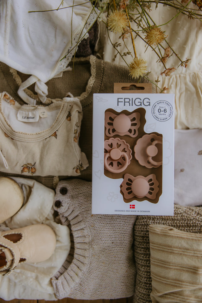 Frigg | Fopspeen | Baby's First Pacifier Pack Blush