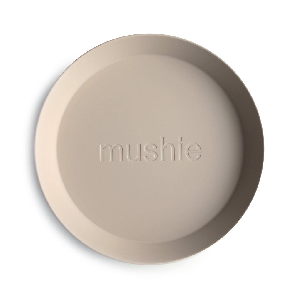 Mushie | Bord | set van 2 - Vanilla