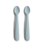 Mushie | Bestek | Baby Spoon - Powder Blue