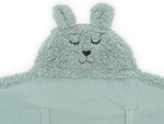 Jollein | Wikkeldeken | bunny ash green