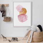 Poster | bubble pink