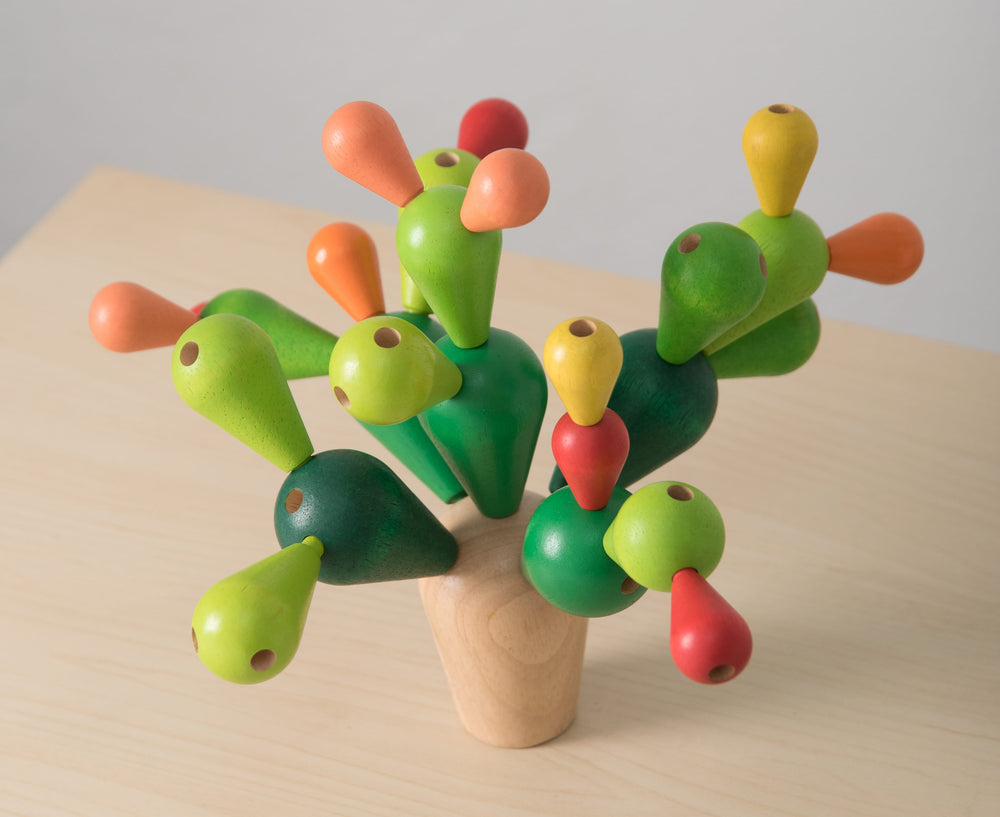Plan Toys | Gezelschapsspel | balancerende cactus