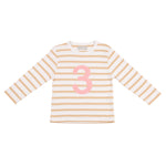 Bob & Blossom | Long Sleeve | Biscuit & White Pink