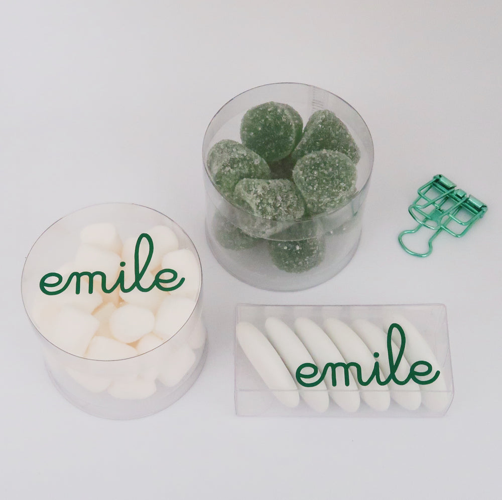 Sticker | lettertype "Emile"