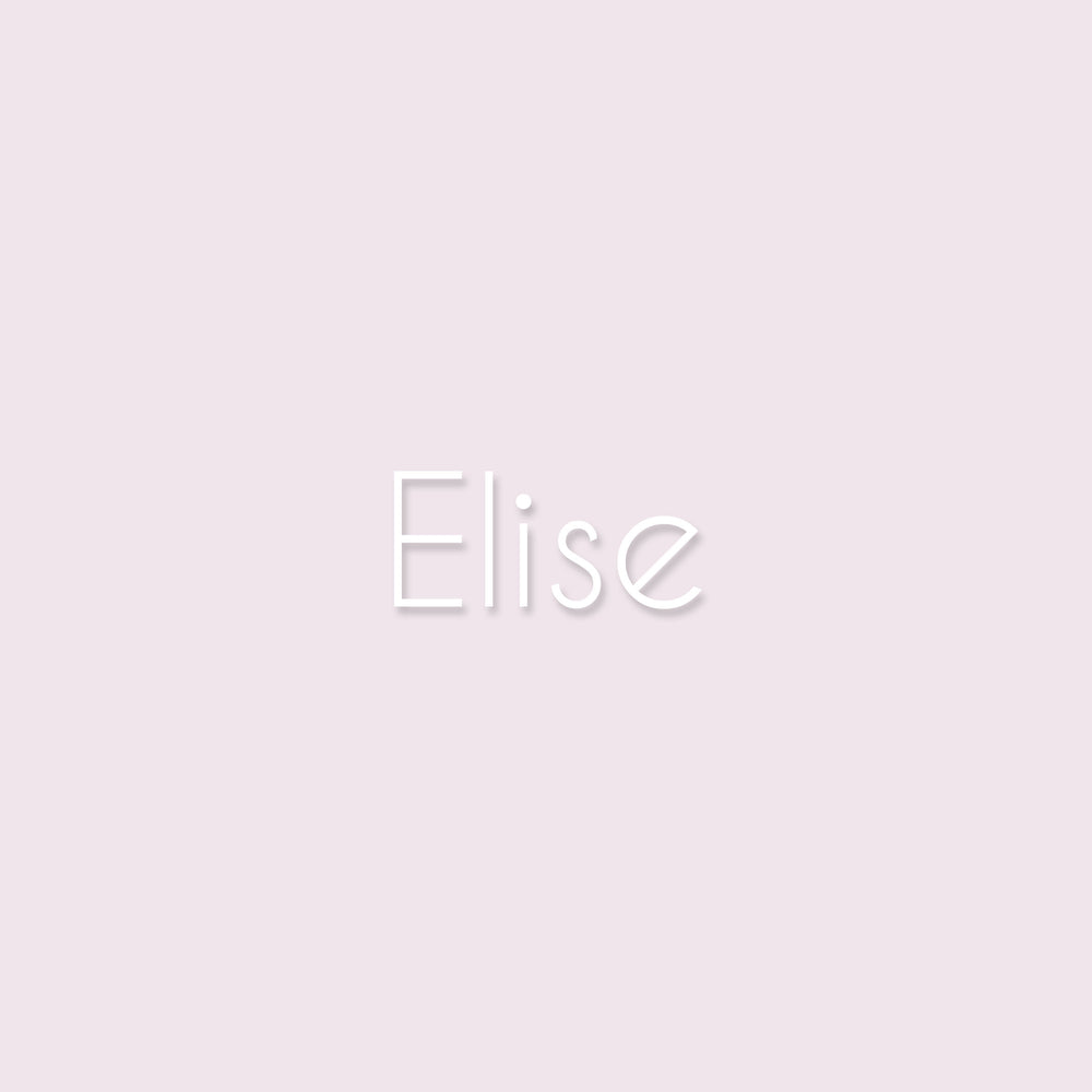 Sticker | lettertype "Elise"