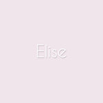 Sticker | lettertype "Elise"