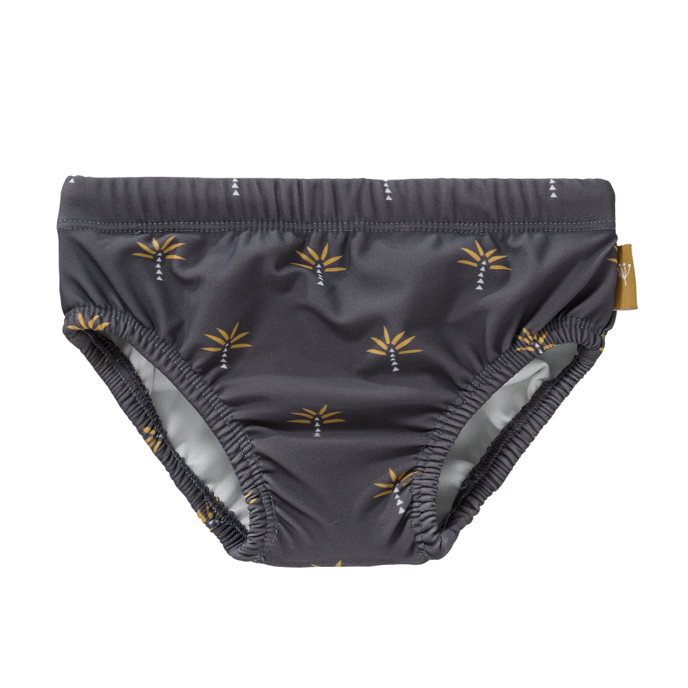 Diaper pants boys |  Palmtree Steel Gray | Fresk