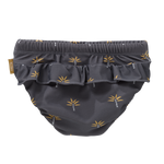 Diaper pants girls | Palmtree Steel Gray | Fresk