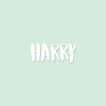Sticker | lettertype "Harry"