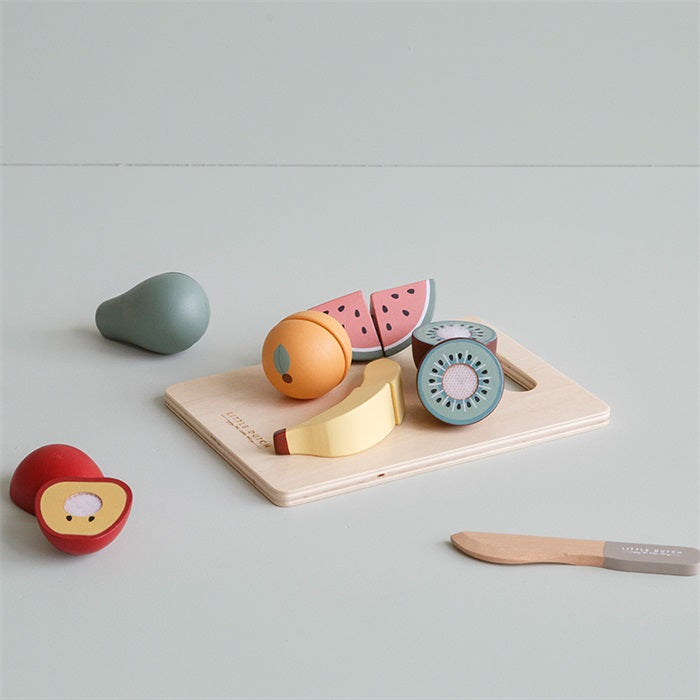 Little Dutch Speelgoed | houten snijset fruit