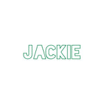 Sticker | lettertype "Jackie"