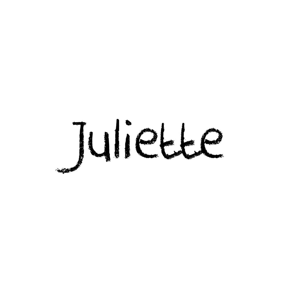 Sticker | lettertype "Juliette"