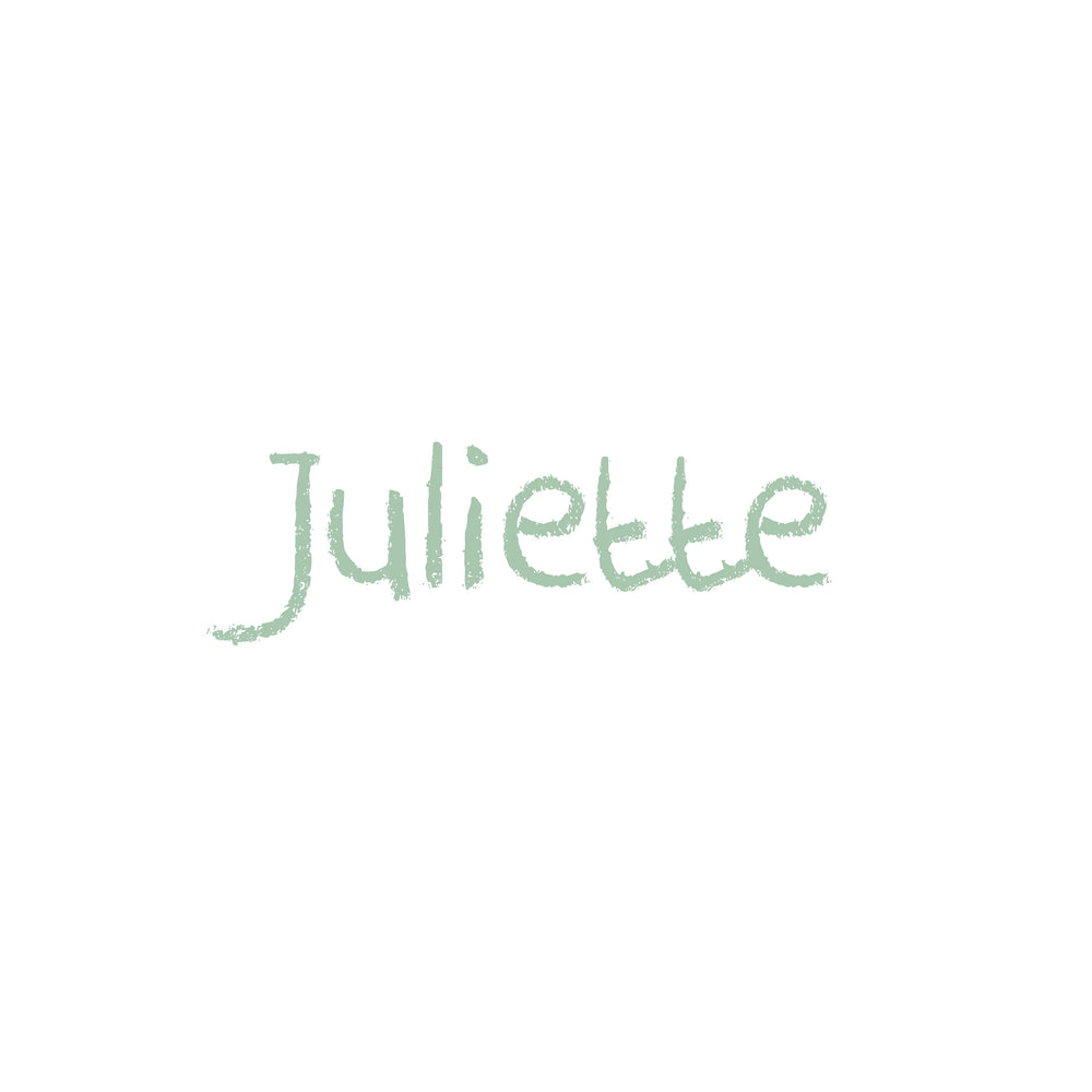 Sticker | lettertype "Juliette"
