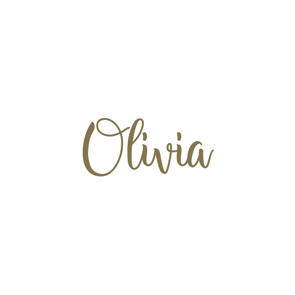 Sticker | lettertype "Olivia"