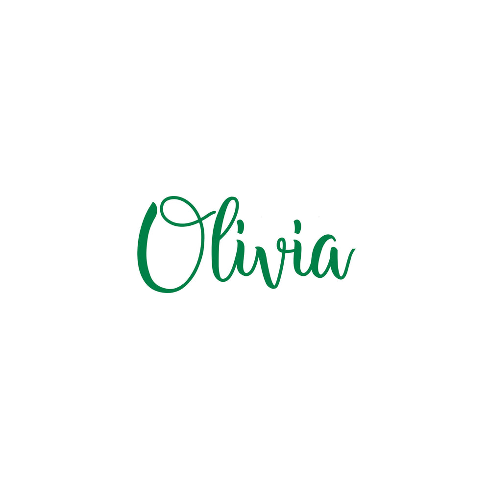 Sticker | lettertype "Olivia"