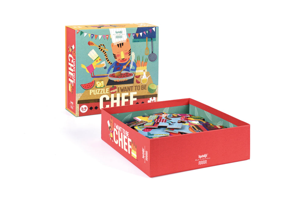 Londji | Puzzel | "I want to be... Chef "  36st.