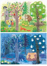 Londji | Puzzel | "Night&Day in the forest"  54st.