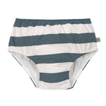 Lässig | Swim Diaper | Block Stripes milky/ blue