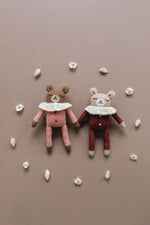 Main Sauvage | Knuffel | teddy rose pyjama