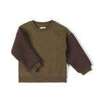 Nixnut | Sweater | Sleeve Sweater Khaki 68-74-86