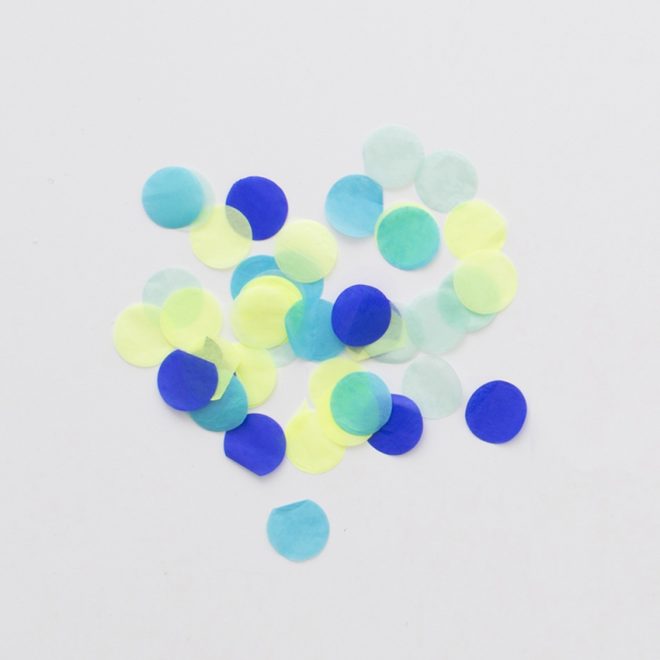 Confetti | blauw