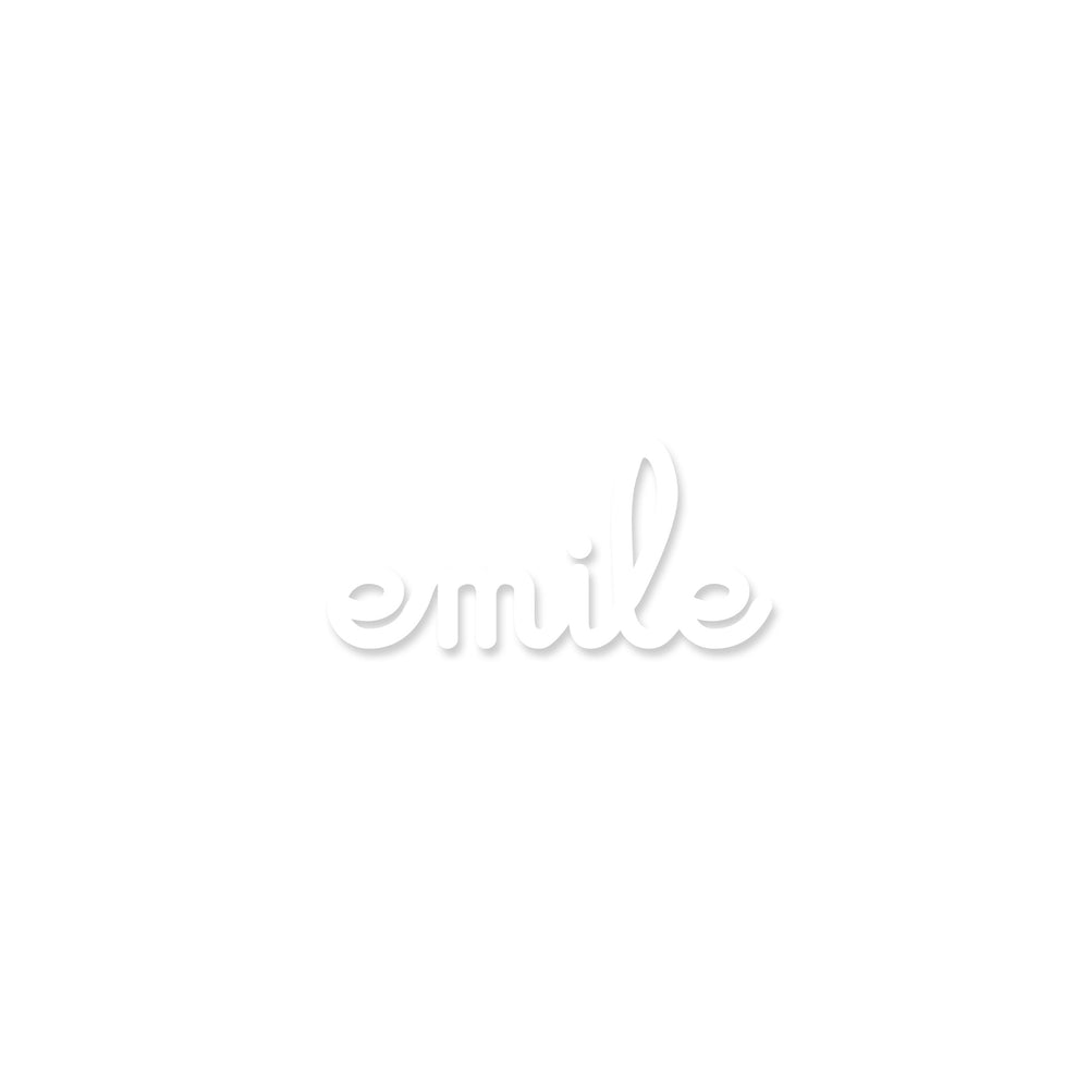 Sticker | lettertype "Emile"